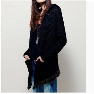 Free People Love Me Tender cardigan with fringe